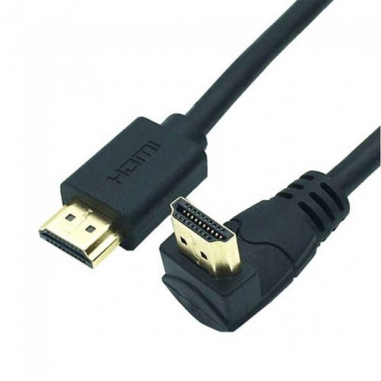 1.5 metre 90 derece hdmi kablo dik hdmi kablo L hdmi kablo