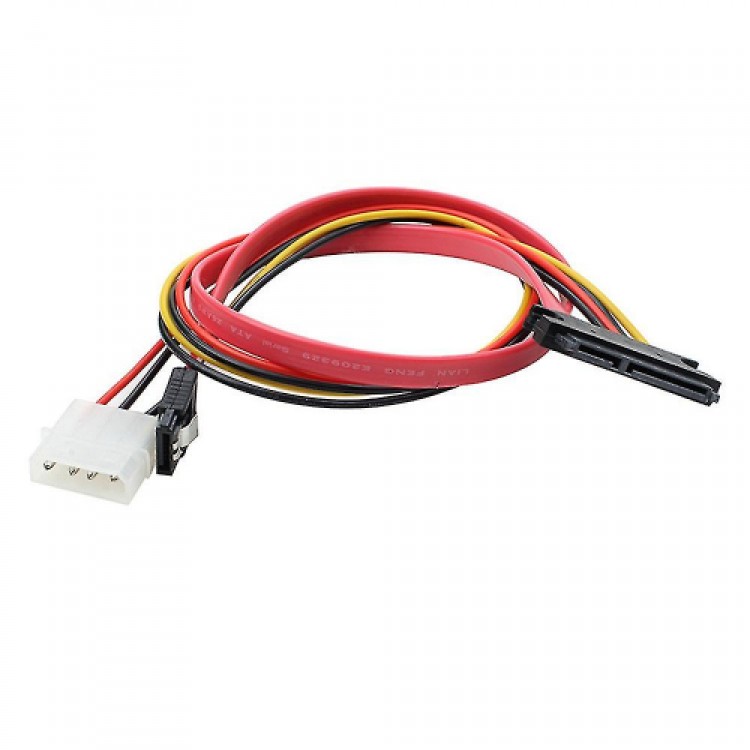 1 metre 22 pin sata data power 7 pin sata molex power