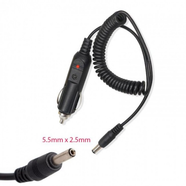 12 volt çakmak şarj aleti 5.5 mm 2.5 mm çakmak 12 volt çevirici