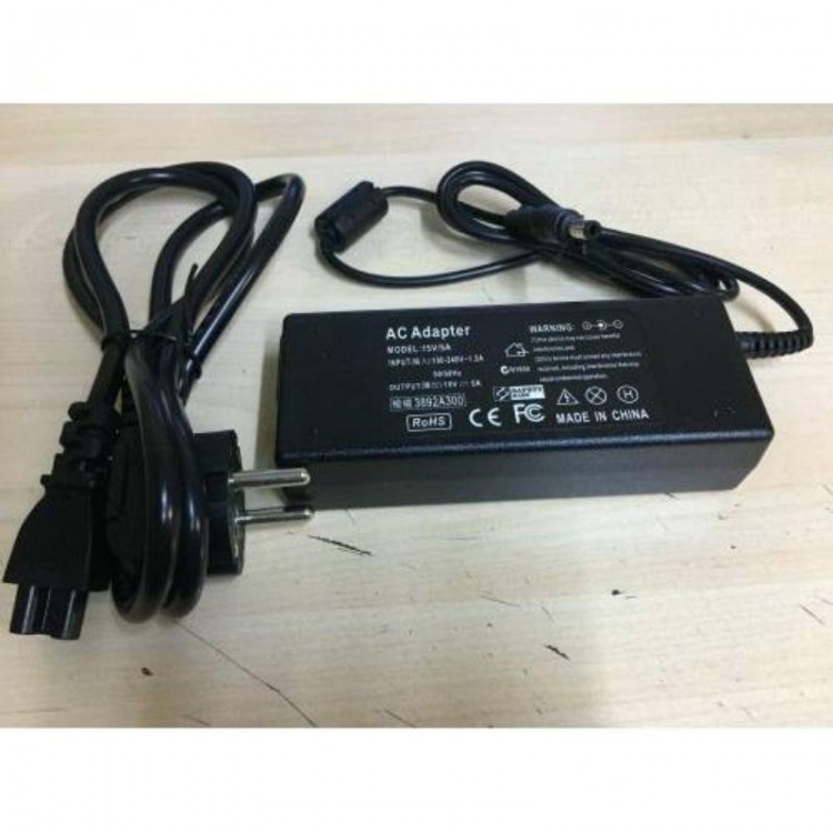 15 volt 5 amper standart uçlu adaptör 15 volt 5 amper 5.5 mm 2.5 mm adaptör