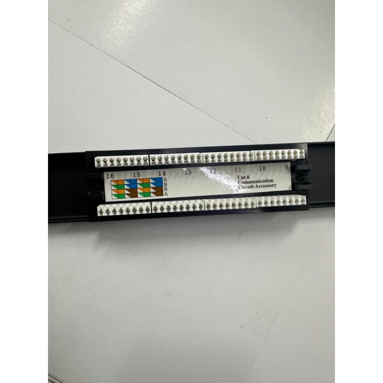 16 port patch panel 16 port cat6 patch panel