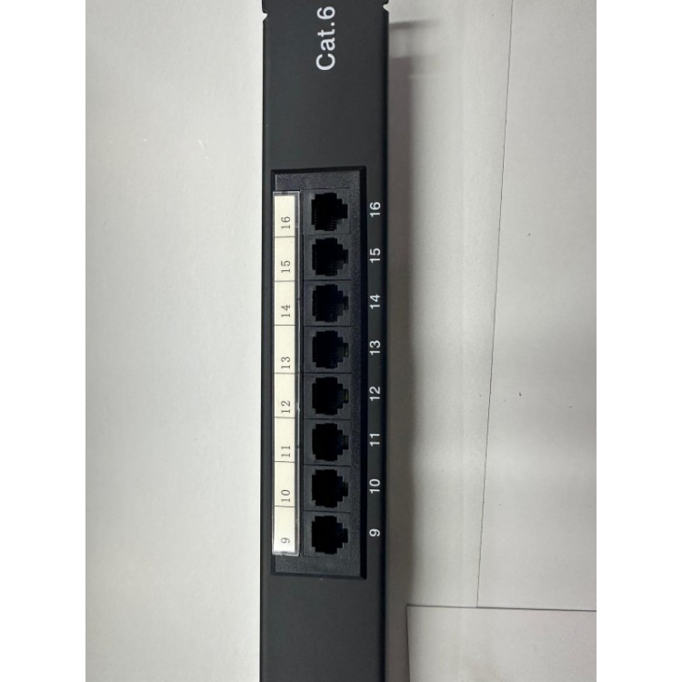 16 port patch panel 16 port cat6 patch panel