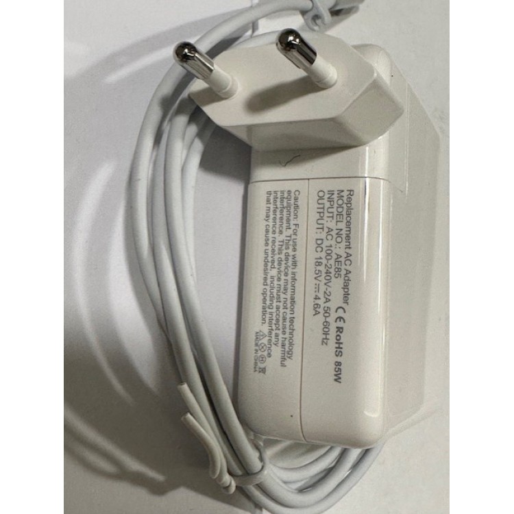 Macbook uyumlu L uçlu 18.5 volt 4.6 amper magsafe1 adaptör 85 watt magsafe1 adaptör Macbook uyumlu L uçlu 18.5 volt 4.6 amper magsafe1 adaptör 85 watt magsafe1 adaptör