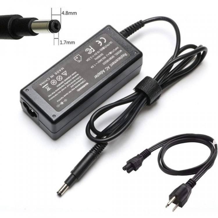 19.5 volt 3.33 amper adaptör 19.5 volt 3.33 amper hp sleekbook adaptör 4.8 mm 1.7 mm