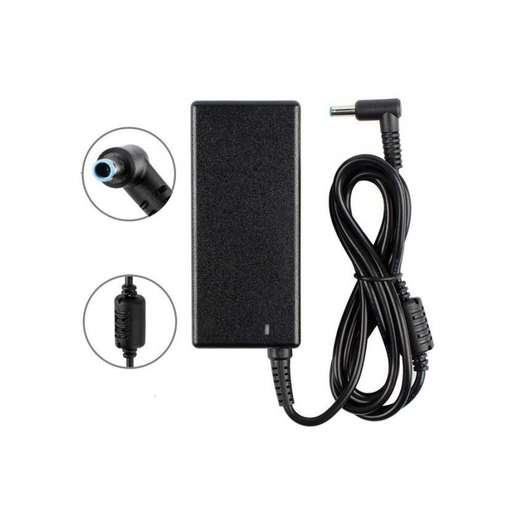 hp uyumlu 19.5 volt 4.62 amper 4.5 mm 3.0 mm adaptör mavi iğneli notebook adaptör