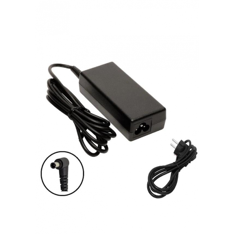 notebook adaptörü 19 volt 2.1 amper 6.5 mm 4.4 mm 90 derece