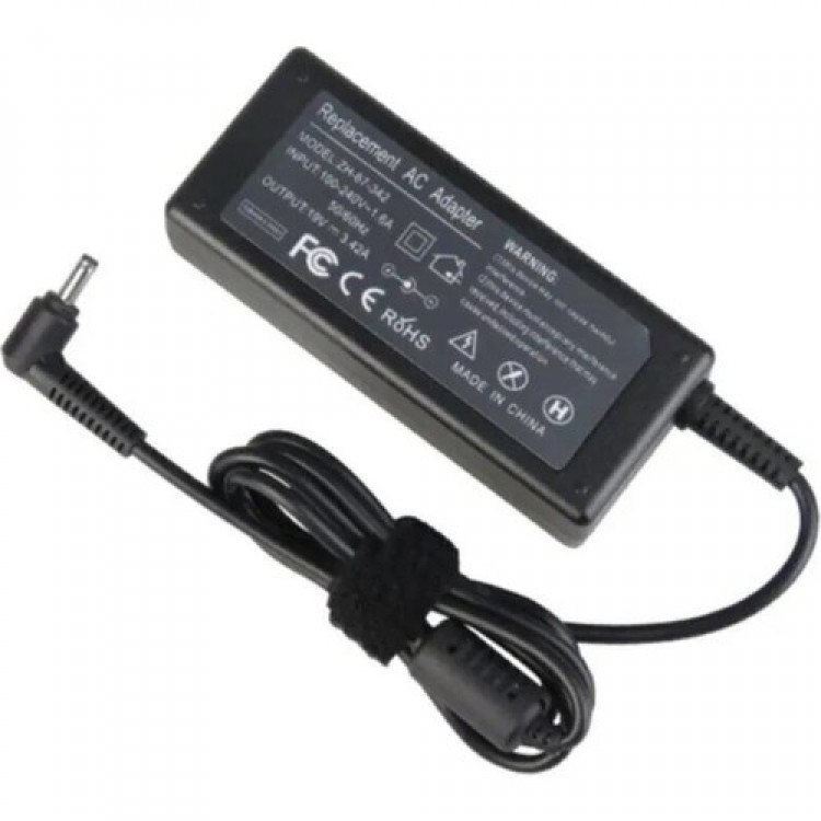 19 volt 3.42 amper 4.0 mm 1.35 mm adaptör 19 volt 3.42 amper asus uyumlu adaptör