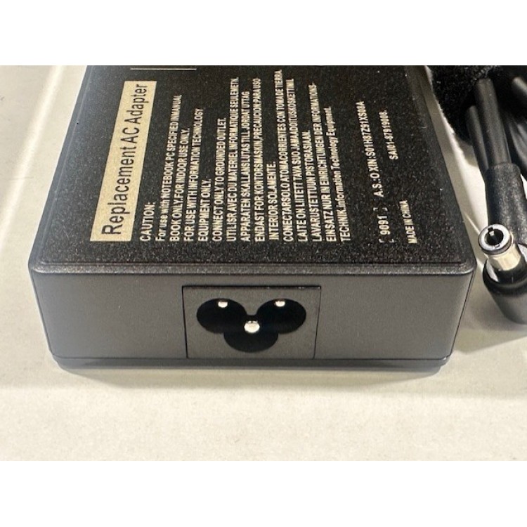 19 volt 6.32 amper notebook adaptör 120 watt  notebook adaptör 5.5 mm 2.5 mm