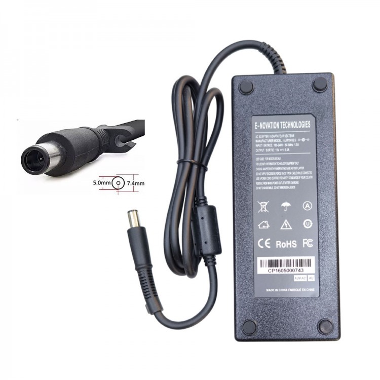 19V 9.5A İğneli notebook adaptörü uç çapı 5.0mm*7.4mm