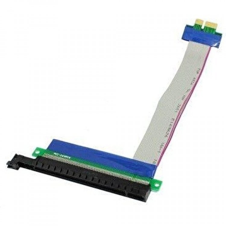 1x 16x uzatma kablosu pcie 1x 16x uzatma 18 cm riser kablo pci express x1 x16 çevirici kablo ATL-2023-0666