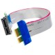 1x uzatma kablosu pci-e 1x uzatma kablosu pci exp x1 uzatma kablosu 18 cm ATL-2023-0652