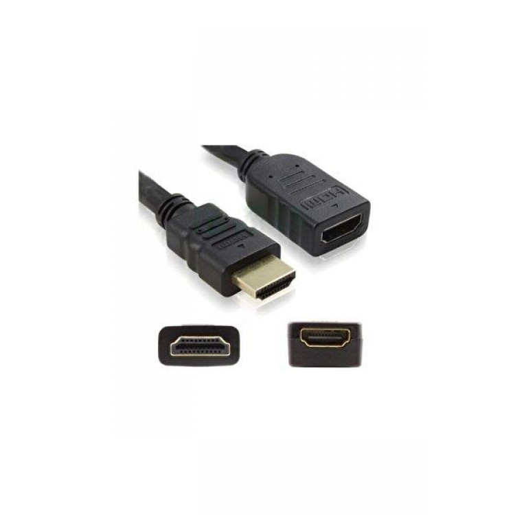 2 metre hdmi uzatma kablosu 2 metre erkek dişi hdmi kablo