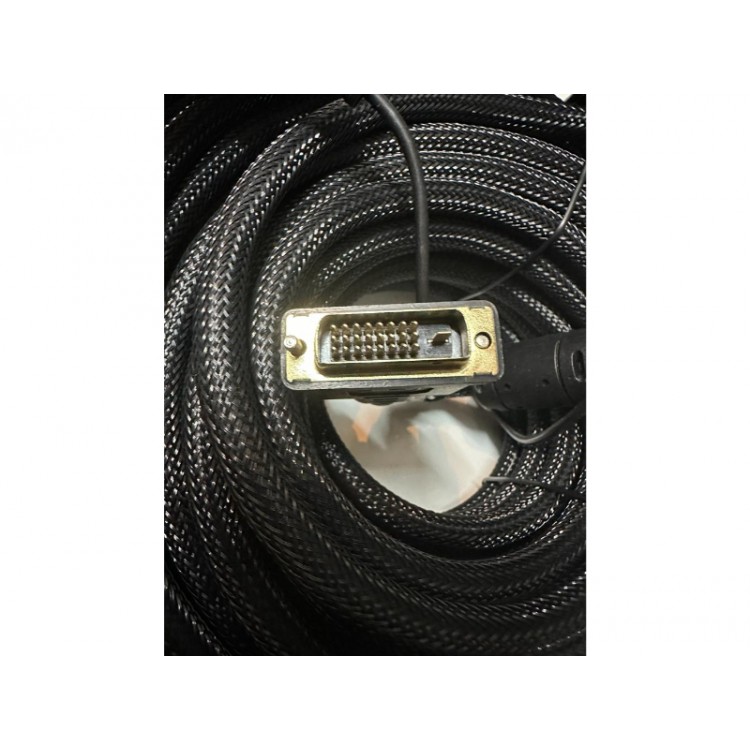 20 metre dvi kablo 20 metre 24+1 dvi kablo usb güç destekli 20 metre dvi kablo