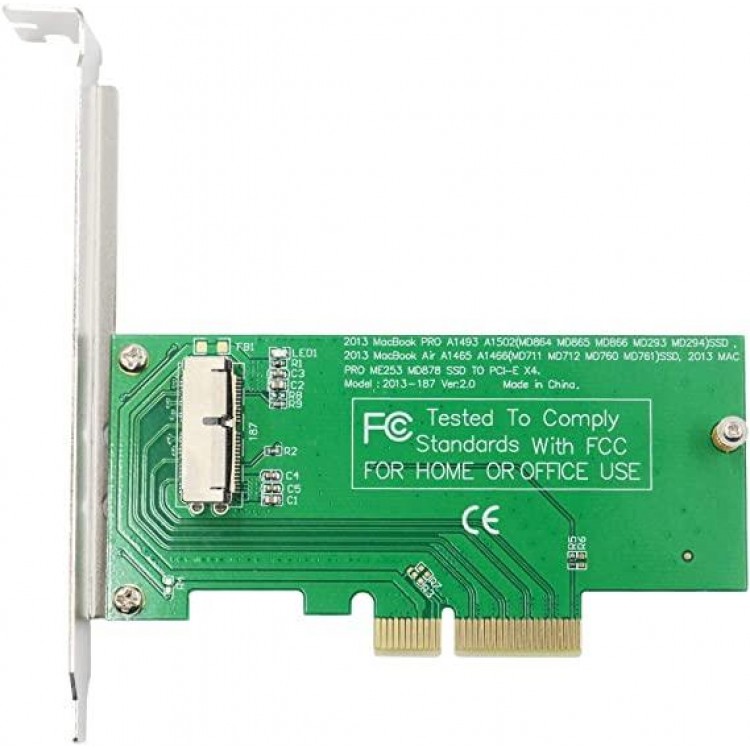 2013 macbook pro a1493 a1502 ssd pci-e x4 çevirici macbook ssd 4x çevirici
