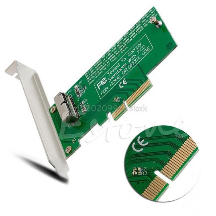 2013 macbook pro a1493 a1502 ssd pci-e x4 çevirici macbook ssd 4x çevirici