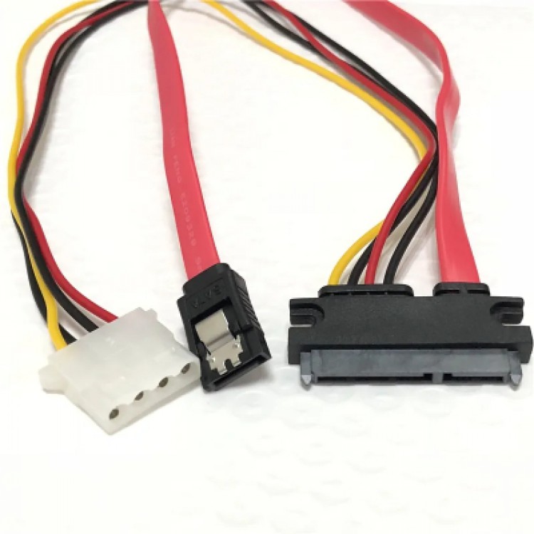 22 pin sata sata data sata power ayırıcı kablo  50 cm