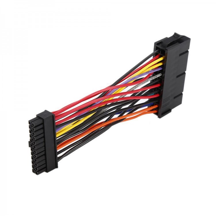 Dell 24 pin 24 pin çevirici 24 pin mini 24 pin power supply çevirici kablo