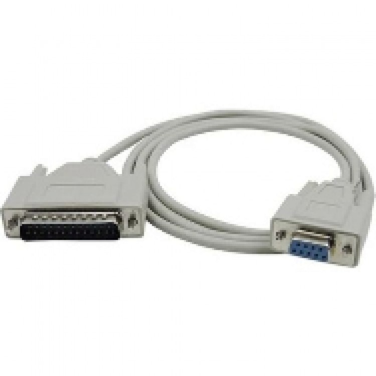 25 pin 9 pin kablo dişi 9 pin erkek 25 pin kablo 1.8 metre