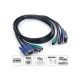 kvm kablo erkek erkek kvm switch kablosu 3m