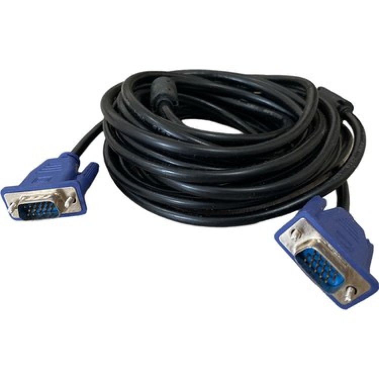 5 metre vga kablo 5 metre 15 pin erkek erkek kablo