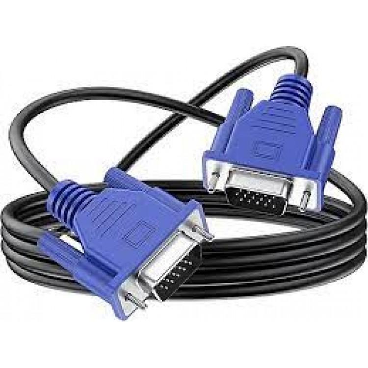 5 metre vga kablo 5 metre 15 pin erkek erkek kablo