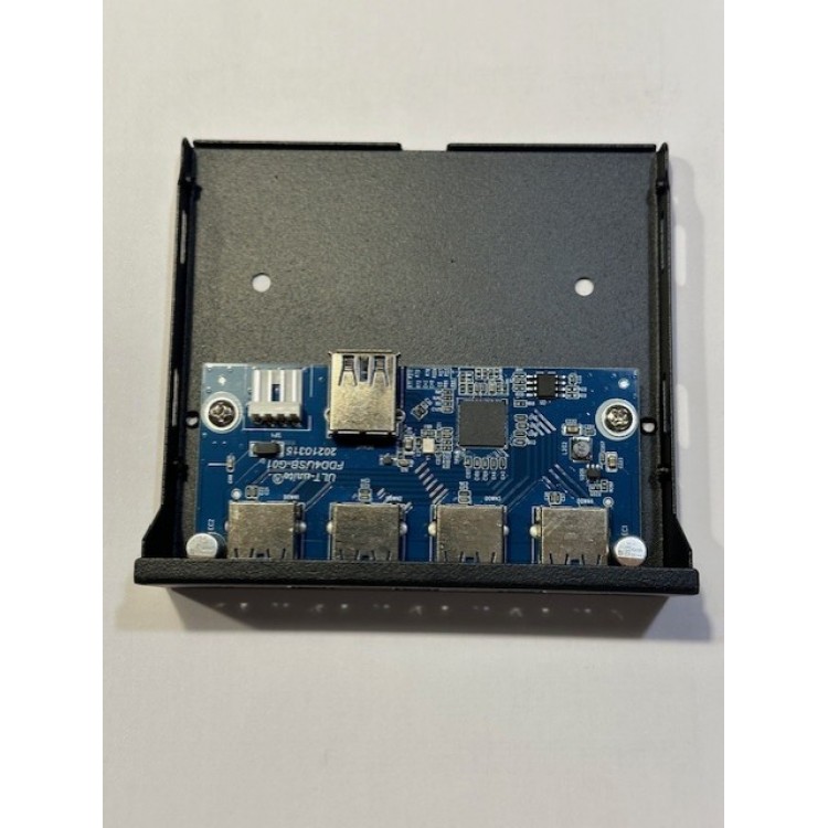 4 port usb 3.0 panel 3.5'' kasa için 4 port usb 3.0 ön panel