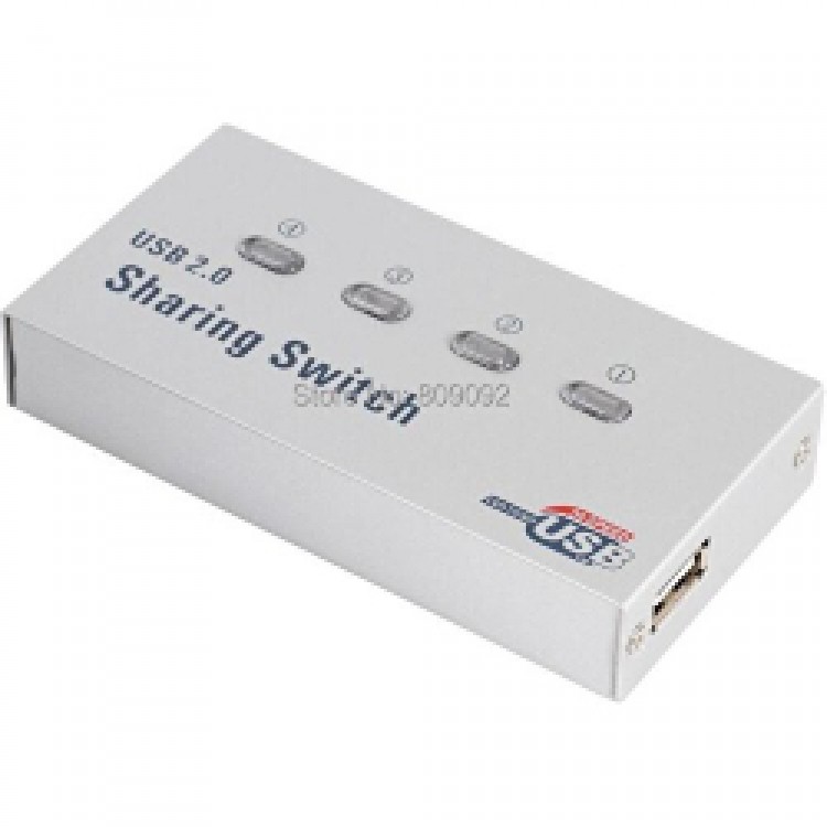 4 port yazıcı çoğaltıcı 4 kasa 1 yazıcı seçmeli switch