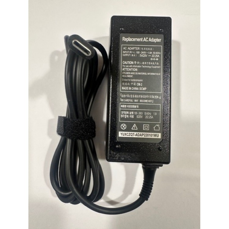20 volt 2.25 amper type-c adaptör 45 watt typec adaptör