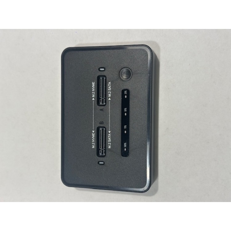 Dual m.2 ssd docking station ssd kopyalama nvme docking ngff docking