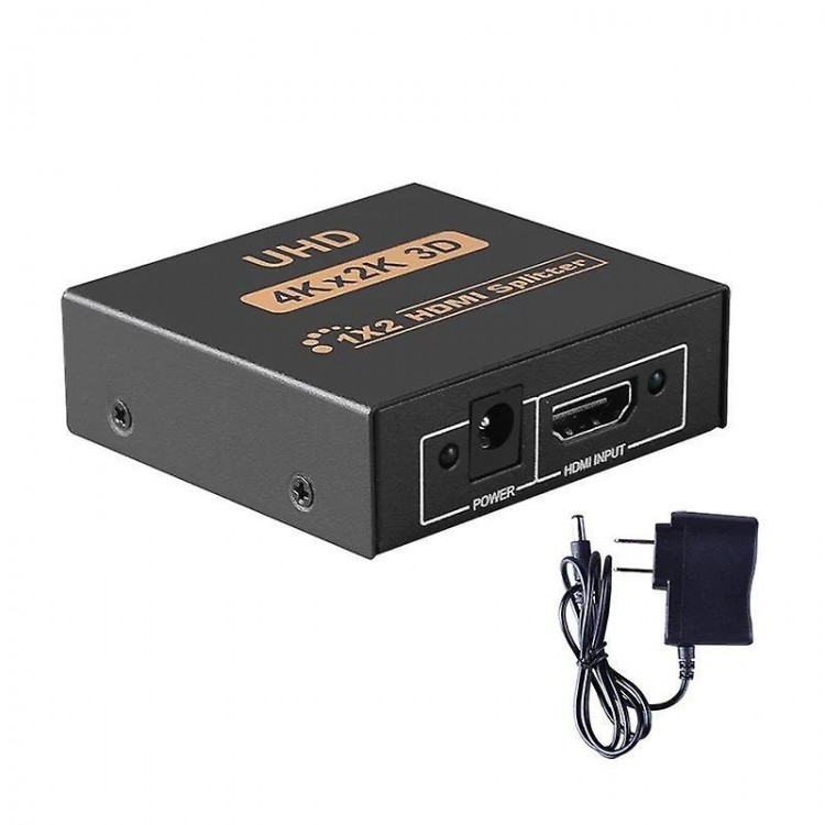 4k uhd 2 port hdmi splitter 2 port hdmi çoğaltıcı 4kx2k 3d uhd 1x2 hdmi splitter