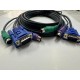 kvm switch kablosu erkek erkek kvm kablo 5m