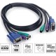 kvm switch kablosu erkek erkek kvm kablo 5m