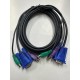 kvm switch kablosu erkek erkek kvm kablo 5m