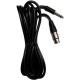 5 metre mikrofon kablosu 6.3 mm mono xlr kablo 5 metre el mikrofonu amfi kablosu