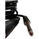 5 metre mikrofon kablosu 6.3 mm mono xlr kablo 5 metre el mikrofonu amfi kablosu