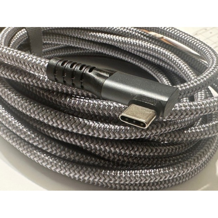 5 metre 90 derece typec kablo type-c 5 metre kablo