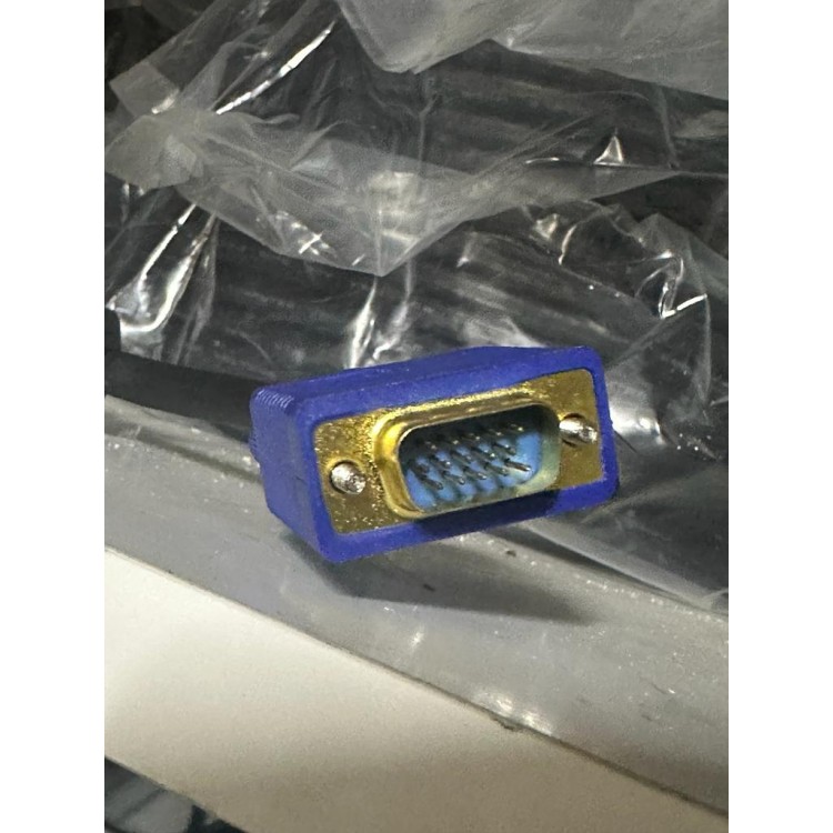 50 metre vga kablo 50 metre 15 pin erkek erkek kablo 50 metre altın uçlu vga kablo