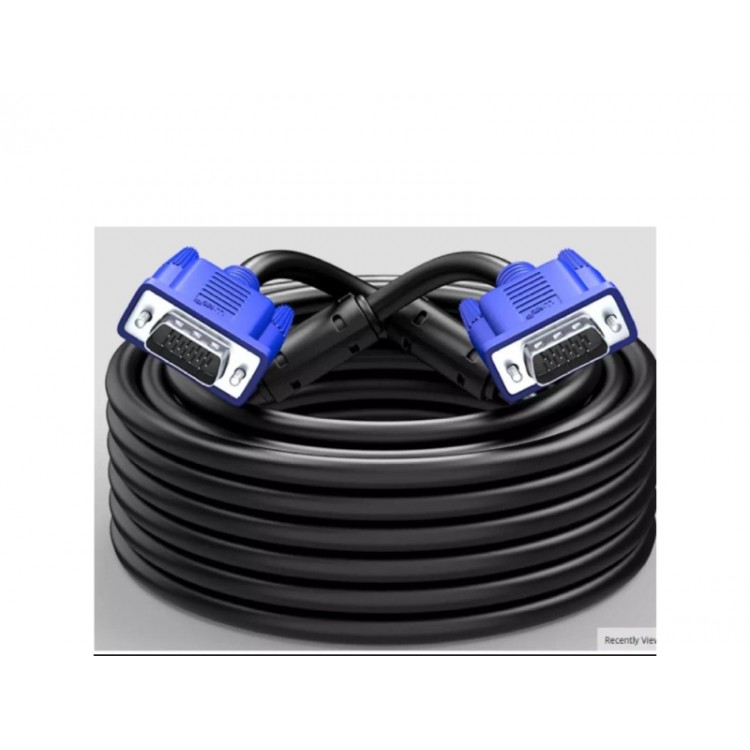 50 metre vga kablo 50 metre 15 pin erkek erkek kablo 50 metre altın uçlu vga kablo