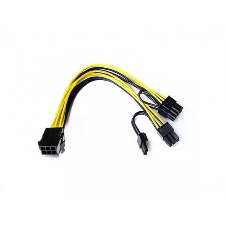 6 pin power çoğaltıcı kablo 6 pin 2x6 pin power çoklayıcı 6 pin 8 pin ekran kartı power çoğaltıcı