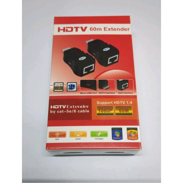 60 metre hdmi extender cat6 ile 60 metre hdmi uzatıcı güç destekli 60 metre hdmi uzatıcı