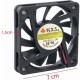 7 cm 5 volt fan 5 volt 7 cm 2 pinli 20 cm kablo uzunluğu 70x70x15mm fan
