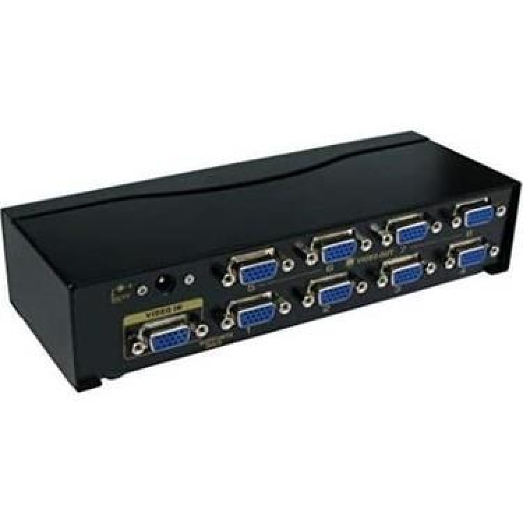 8 port vga splitter 8 port vga çoğaltıcı 200 mhz 8 port vga splitter