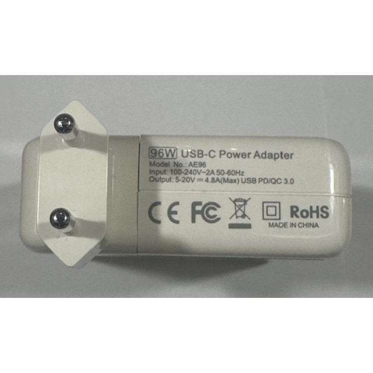20 volt 4.8 amper apple uyumlu typec adaptör 96 watt typec adaptör 20 volt 4.8 amper apple uyumlu typec adaptör 96 watt typec adaptör