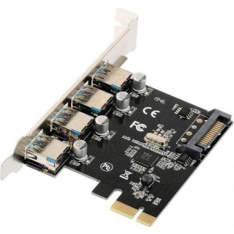 Pci express 4 port usb çoğaltıcı pci exp 4 port usb 3.0 çoğaltıcı