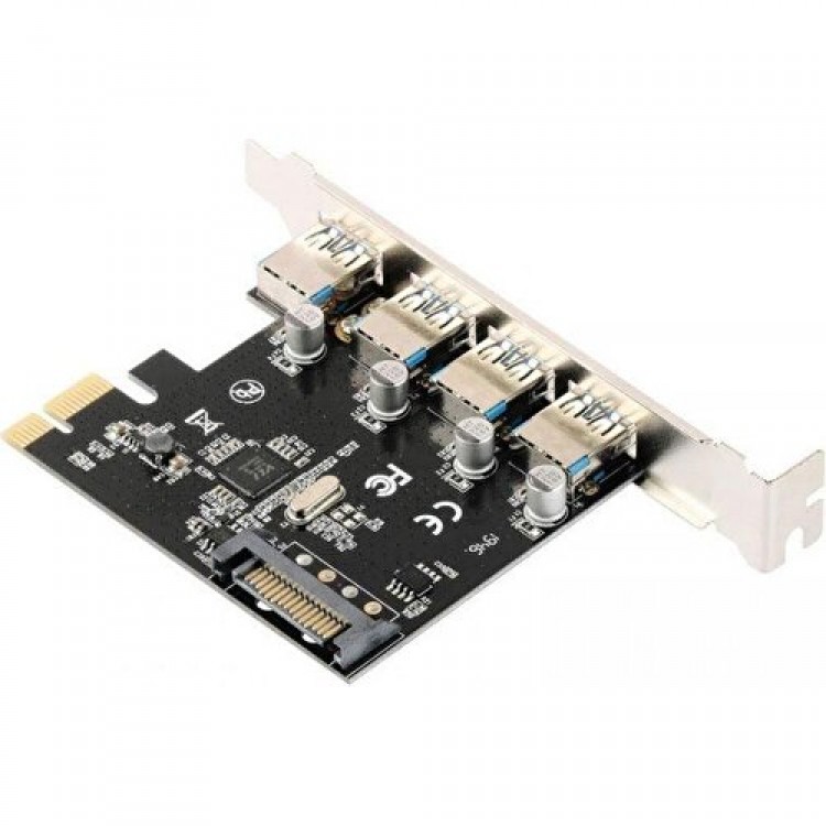 Pci express 4 port usb çoğaltıcı pci exp 4 port usb 3.0 çoğaltıcı