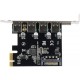 Pci express 4 port usb çoğaltıcı pci exp 4 port usb 3.0 çoğaltıcı