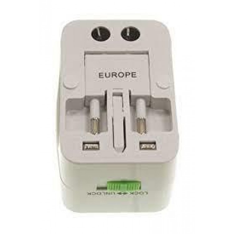 Üniversal çevirici çoklu priz seyahat için avrupa uyumlu çevirici fiş