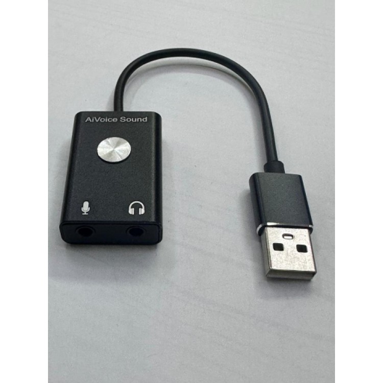 Aivoice ses kartı kablolu usb ses kartı ses çeviri için usb ses kartı Aivoice ses kartı kablolu usb ses kartı ses çeviri için usb ses kartı