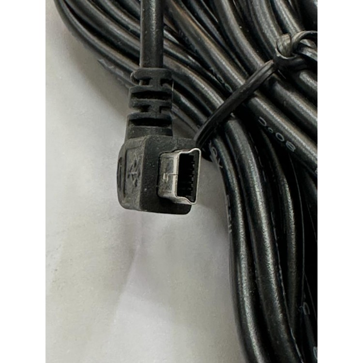 Araç kamera şarj aleti 5 pin navigasyon şarz aleti 3 metre mini usb araç kamera şarj aleti 90 derece 5 pin araş şarj aleti