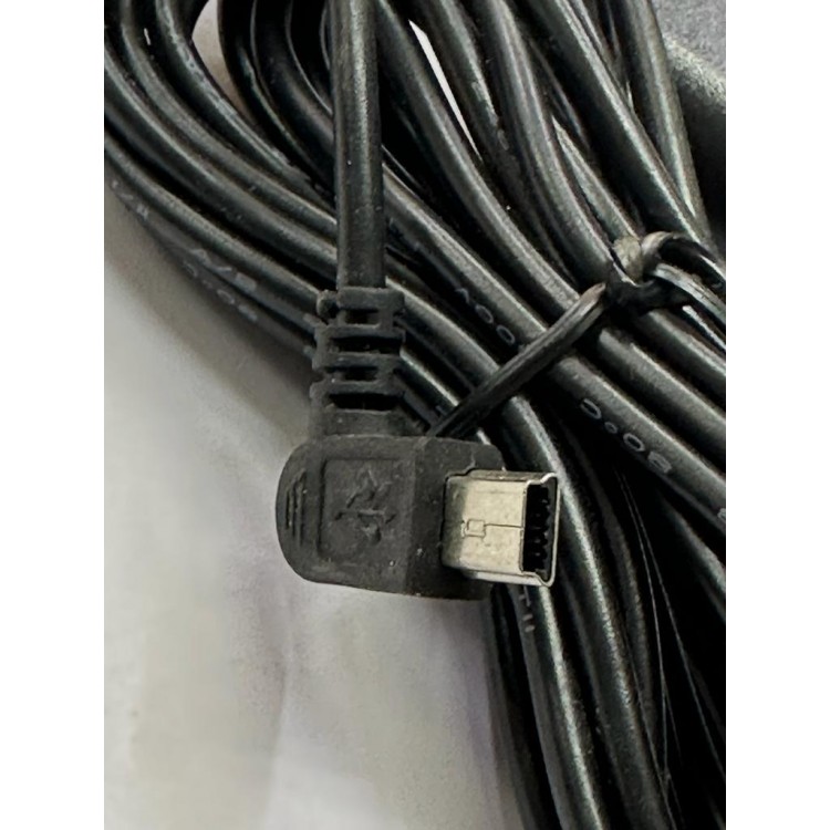 Araç kamera şarj aleti 5 pin navigasyon şarz aleti 3 metre mini usb araç kamera şarj aleti 90 derece 5 pin araş şarj aleti